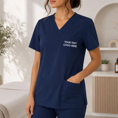 Women’s Custom Scrub Top