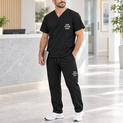 Men’s Custom Scrub Top