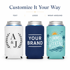 Custom Can Cooler Personalized Neoprene Koozie