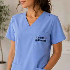 Women’s Custom Scrub Top