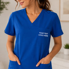 Women’s Custom Scrub Top