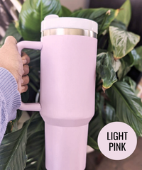 Custom Tumbler Personalized Laser Engraved Tumbler 40oz