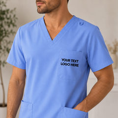 Men’s Custom Scrub Top