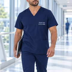 Men’s Custom Scrub Top