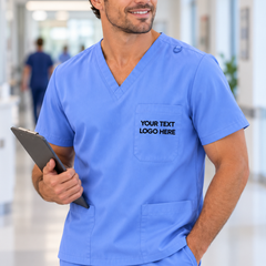 Men’s Custom Scrub Top