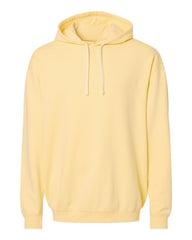 Custom Unisex Garment-Dyed Lightweight Fleece Hooded Sweatshirt