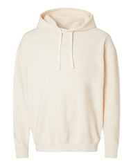 Custom Unisex Garment-Dyed Lightweight Fleece Hooded Sweatshirt