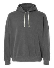 Custom Unisex Garment-Dyed Lightweight Fleece Hooded Sweatshirt
