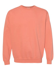 Custom Unisex Garment-Dyed Crewneck Comfort Colors Sweatshirt