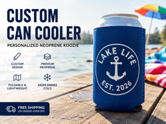 Custom Can Cooler Personalized Neoprene Koozie