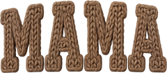 Faux Yarn Crochet Mama - Family Ready to Press DTF Transfer