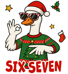 Christmas Goose 67 - Christmas Ready to Press DTF Transfer