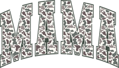 Camo Mama Retro Camouflage - Mothers Day Ready to Press DTF Transfer