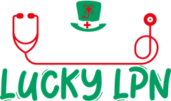 Leopard Shamrock Lucky LPN Nurse - Nurse Ready to Press DTF Transfer