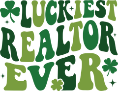 Realtor St Patricks Day - St Patricks Day Ready to Press DTF Transfer