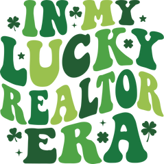 Realtor St Patricks Day - St Patricks Day Ready to Press DTF Transfer