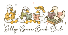 Book Club Cute Reading Geese Illustration – Funny Ready to Press DTF Transfer