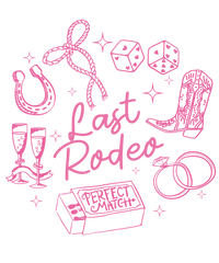 Last Rodeo Bachelorette Party Western Icons Illustration – Bachelorette Ready to Press DTF Transfer