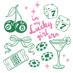 In My Lucky Girl Era – St. Patrick’s Day Ready to Press DTF Transfer