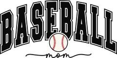 Baseball Mom Vintage Sports - Mothers Day Ready to Press DTF Transfer