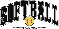 Softball Mom Sports - Mothers Day Ready to Press DTF Transfer