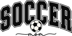 Soccer Mom Sports - Mothers Day Ready to Press DTF Transfer