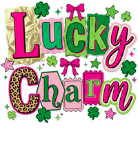 Lucky Charm Pink & Green Shamrock Design – St. Patrick’s Day Ready to Press DTF Transfer
