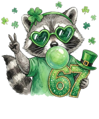 Lucky 67 Raccoon – St. Patrick’s Day Ready to Press DTF Transfer