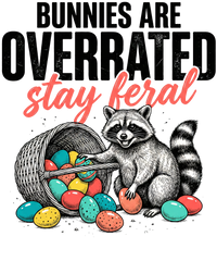 Stay Feral Raccoon with Easter Eggs Funny Graphic – Ready to Press DTF Transfer