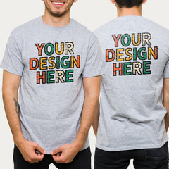 Bella Canvas Heather Adult T-Shirt - Custom Bella Canvas Heather T-shirt