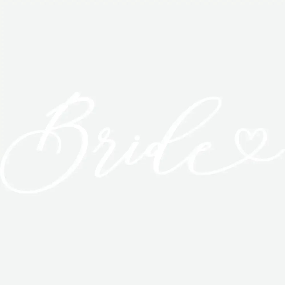 Bride Minimalist Design Bachelorette Ready to Press DTF Transfer
