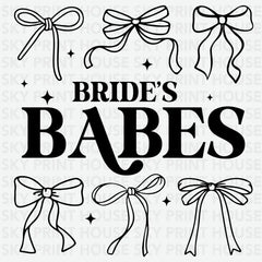 Bride’s Babes Bachelorette Ready to Press DTF Transfer