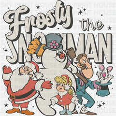 Frosty The Snowman - Christmas Ready to Press DTF Transfer