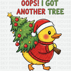 Funny Christmas Goose - Christmas Ready to Press DTF Transfer