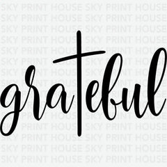 Grateful Thanksgiving Ready to Press DTF Transfer