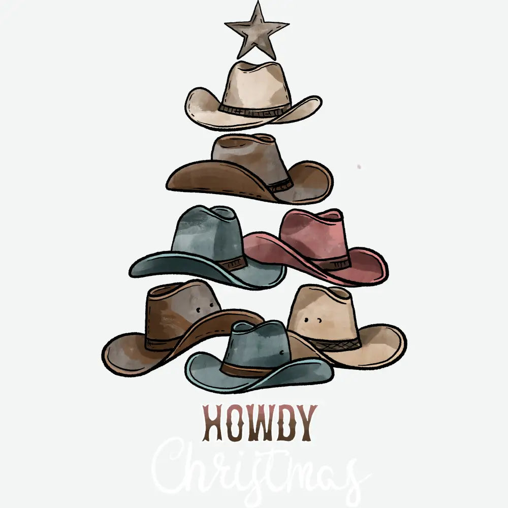 Howdy Christmas - Christmas Ready to Press DTF Transfer