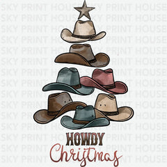 Howdy Christmas - Christmas Ready to Press DTF Transfer