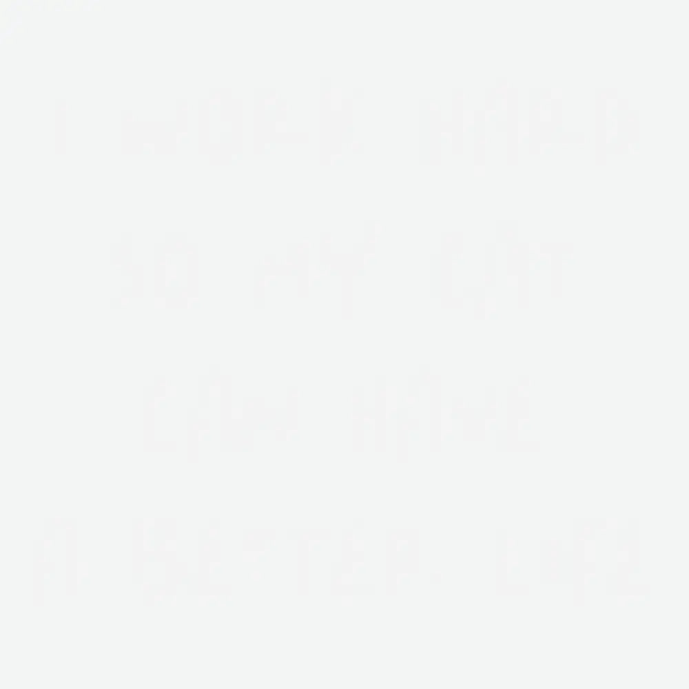 I Work Hard So My Cat Can Have A Better Life Funny Ready to Press DTF Transfer