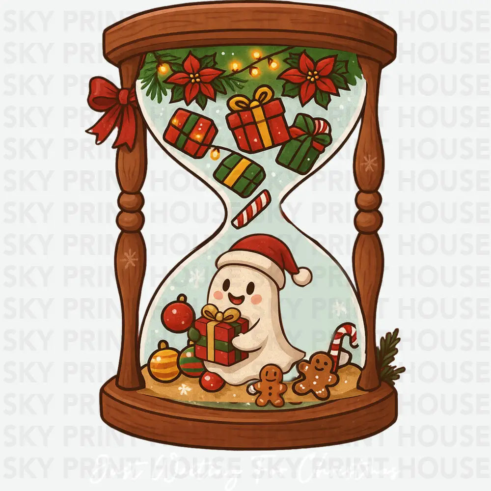 Just Waiting For Christmas - Christmas Ready to Press DTF Transfer