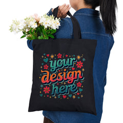 Personalized Cotton Reusable Custom Tote Bags