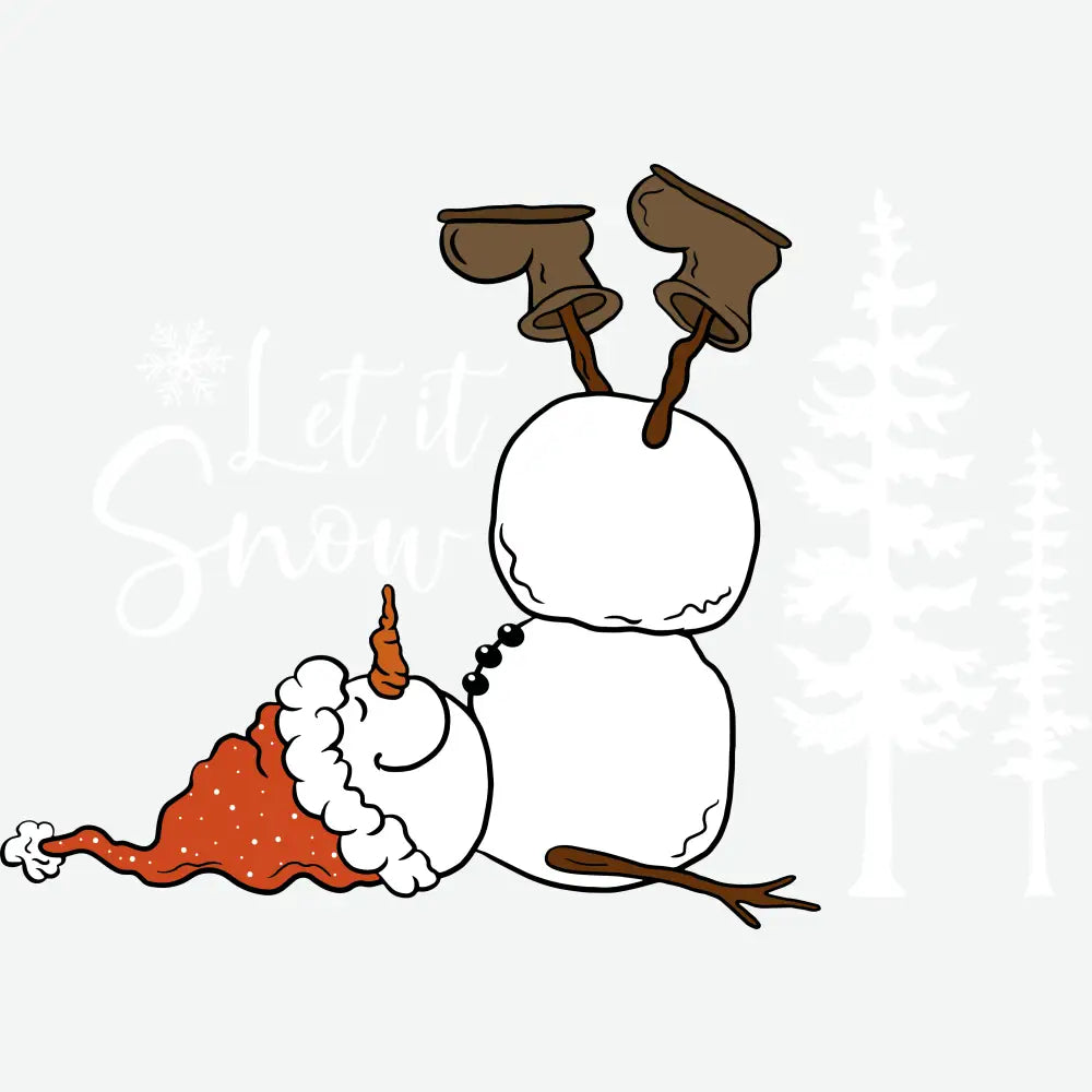 Let It Snow - Christmas Ready to Press DTF Transfer