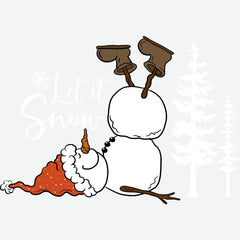 Let It Snow - Christmas Ready to Press DTF Transfer