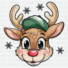 Matching Christmas Reindeer - Christmas Ready to Press DTF Transfer
