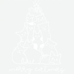 Merry Catmas - Christmas Ready to Press DTF Transfer