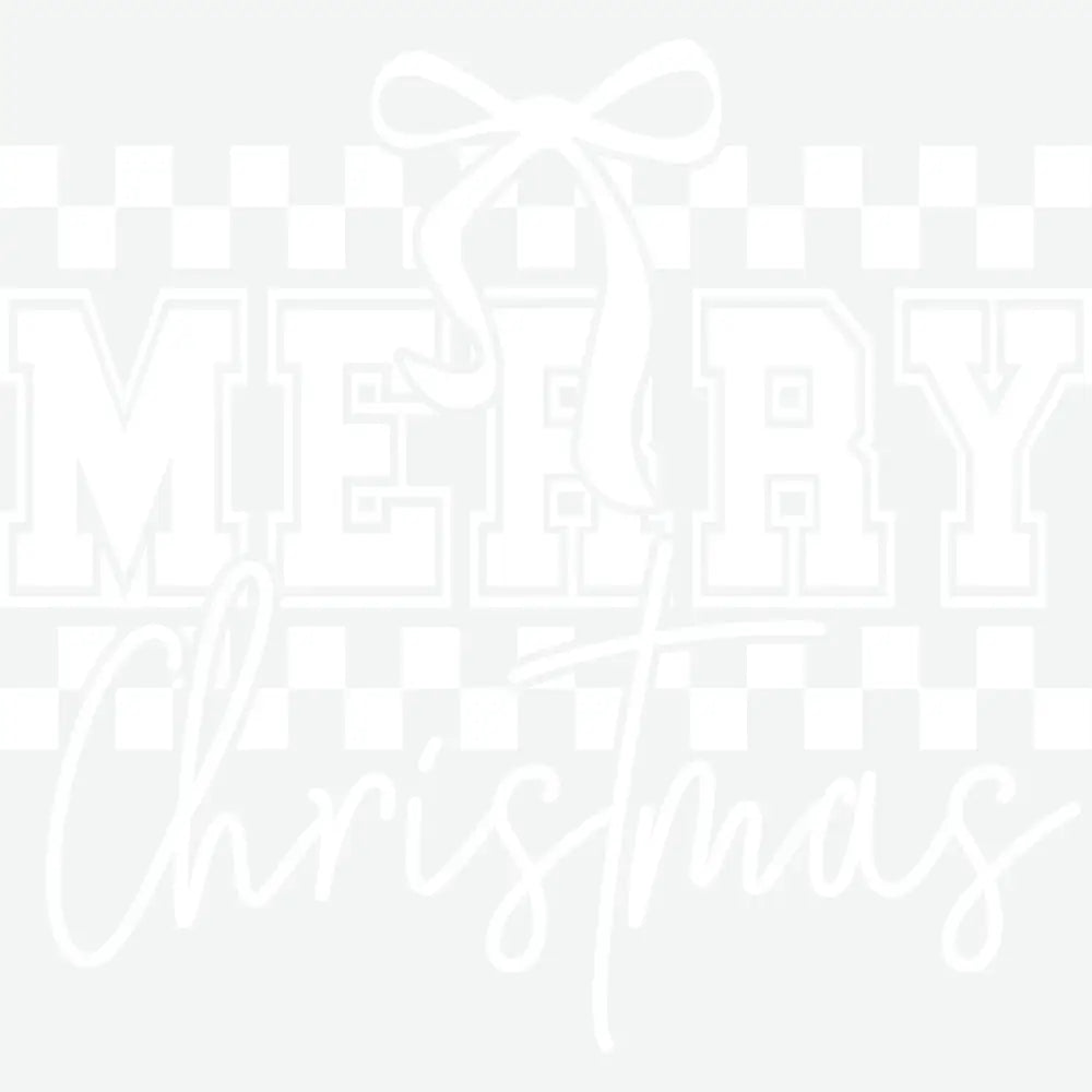 Merry Christmas - Christmas Ready to Press DTF Transfer