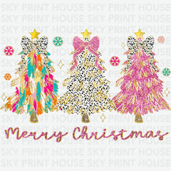 Merry Christmas - Christmas Ready to Press DTF Transfer