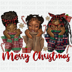 Merry Christmas - Christmas Ready to Press DTF Transfer