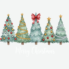 Merry Christmas Tree - Christmas Ready to Press DTF Transfer