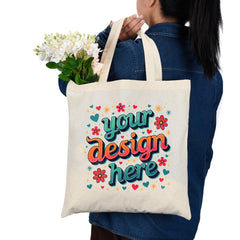 Personalized Cotton Reusable Custom Tote Bags