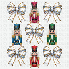 Retro Holiday Nutcracker - Christmas Ready to Press DTF Transfer